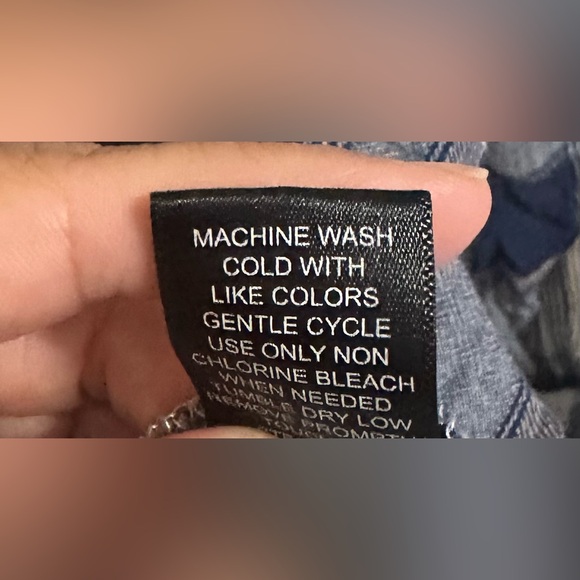 Torrid Harper Cotton Pullover 3/4 Sleeve Blouse Size 2X Plaid - Picture 8 of 9